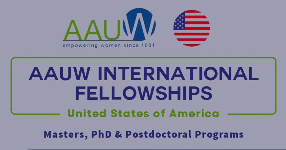 AAUW International Fellowships 2025